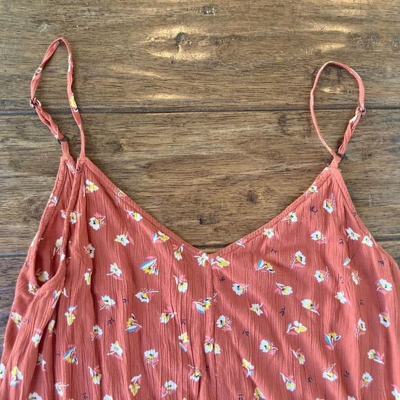 Billabong Earthy Shake It Again Wide Leg Jumpsuit Small Boho Summer Beach - Picture 6 of 11